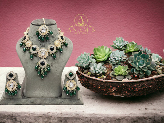 Sabyasachi Inspired Necklace Set image 3