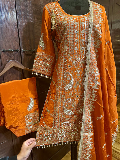 Heavy Hand Embroidered Beautiful