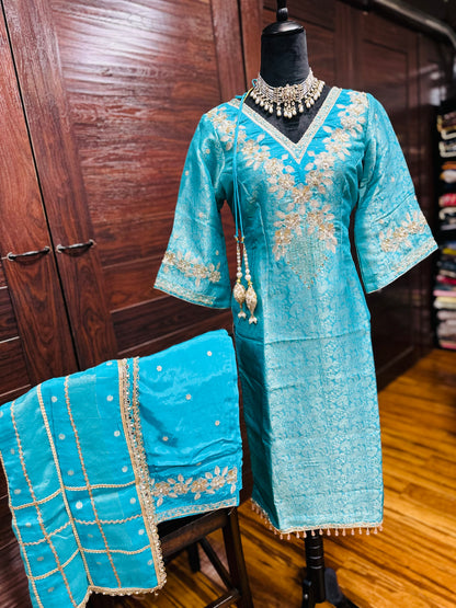 Pakistani Kheen Khaab Pant Suit