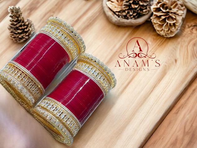 Superior Quality Bridal AD Chuda