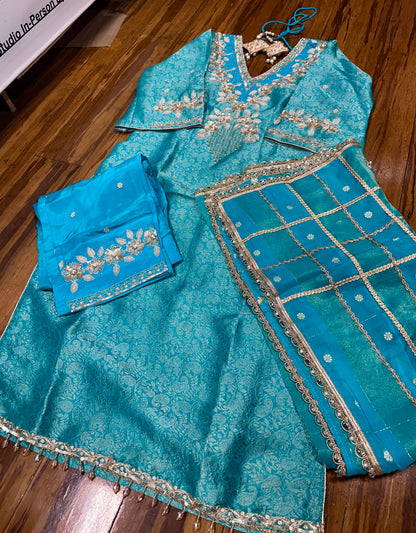 Pakistani Kheen Khaab Pant Suit