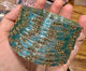 Beautiful Leaf Design Jelly Glass Bangles