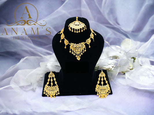 Traditional Patra Necklace Set