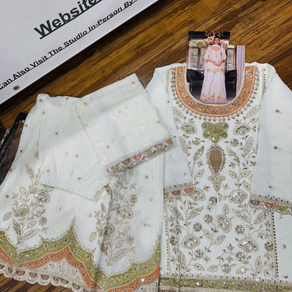 Stylish Designer Sharara Suit (42/44)