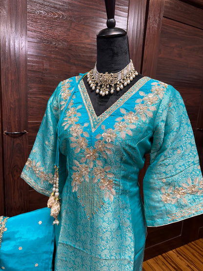Pakistani Kheen Khaab Pant Suit