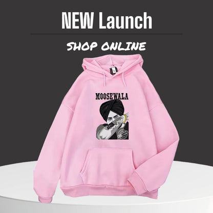 Sidhu Moosewala Unisex Warm Hoodie (Single pc)