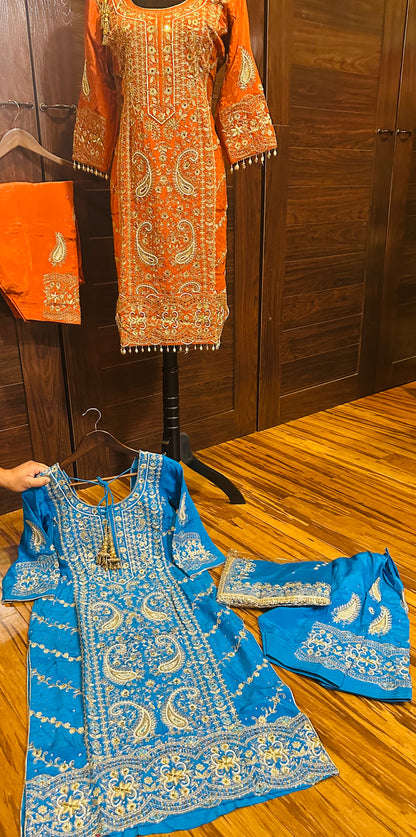 Heavy Hand Embroidered Beautiful