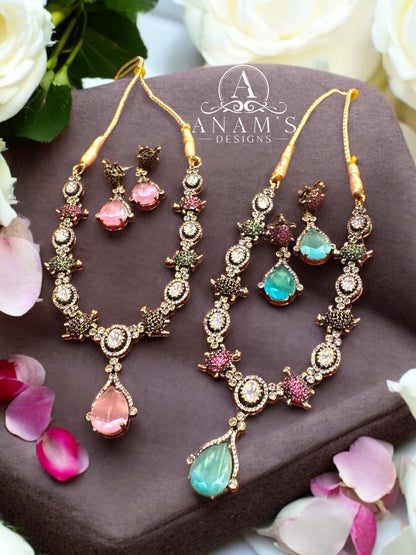 Sabyasachi Inspired Victorian Necklace Set