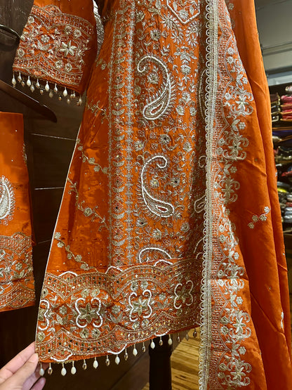 Heavy Hand Embroidered Beautiful