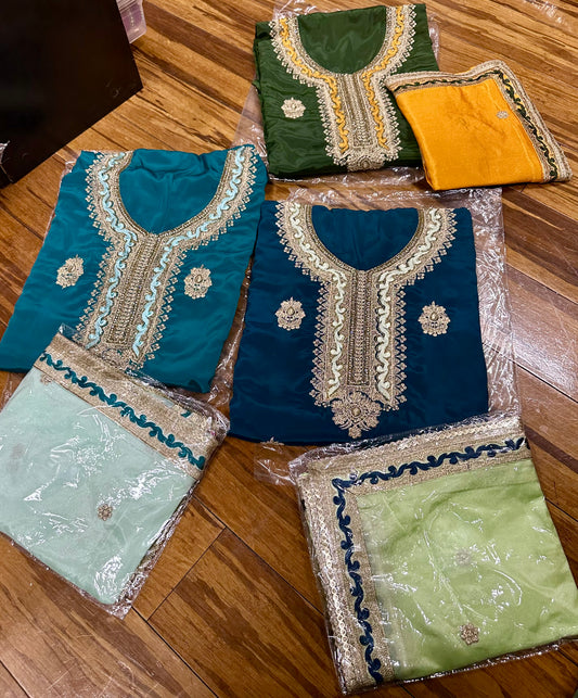 Pure Crepe Unstitched Suit