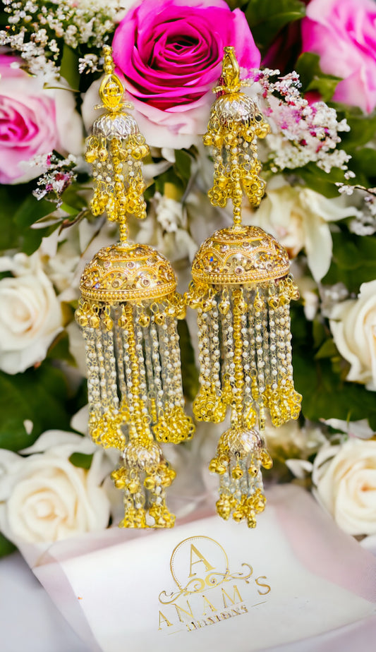 Gold-Plated Best Quality Punjabi Bridal Kaleere