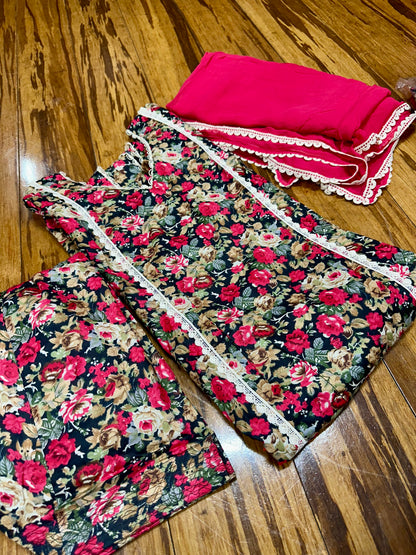 Beautiful Allover Printed Salwar Suit D9