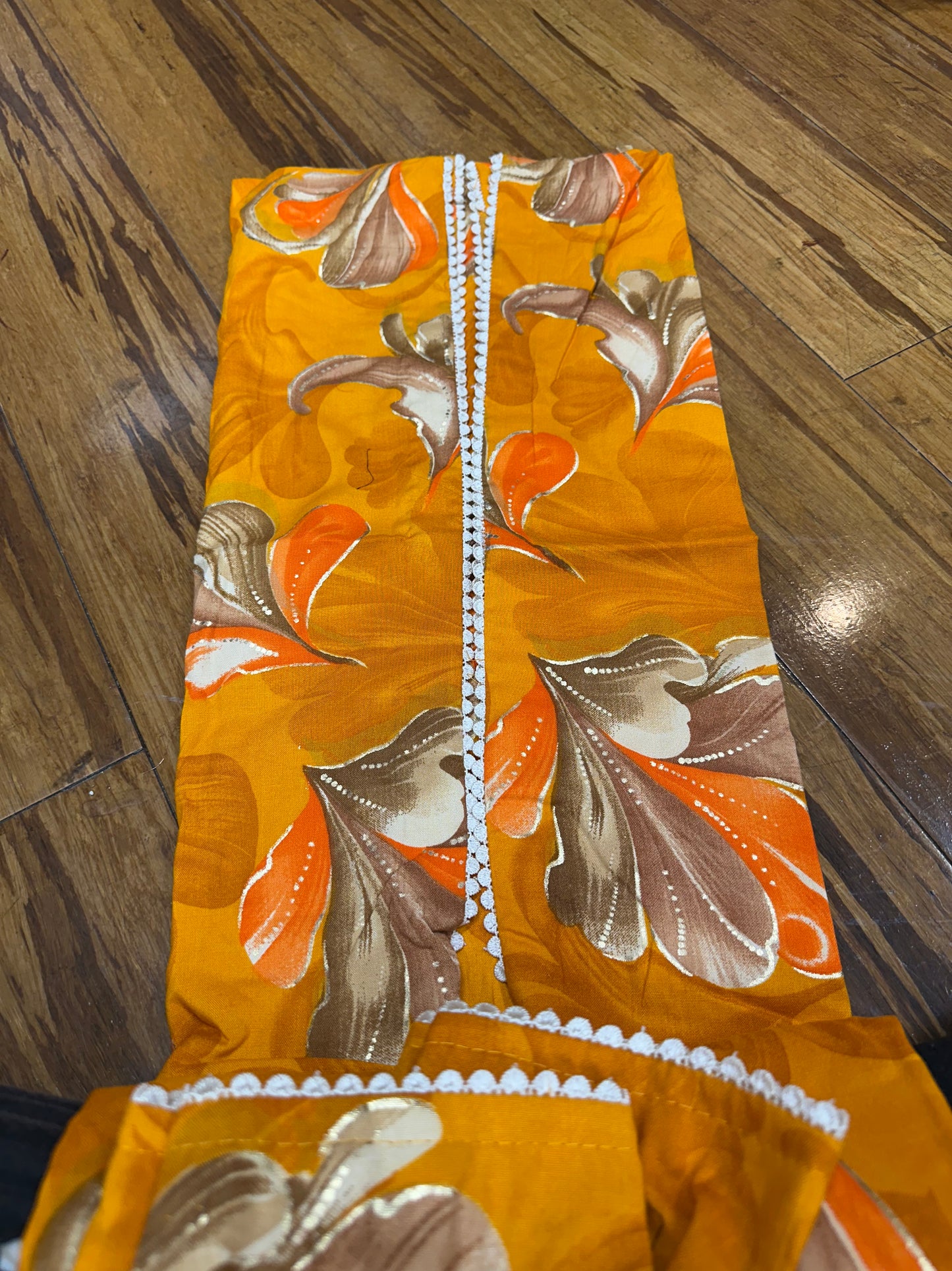 Trending Printed Allover Suit With Pure Chiffon Dupatta (Designs 1-8)