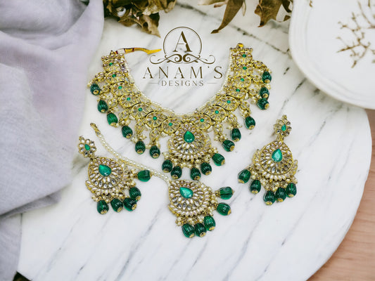 High-End Kundan Necklace Set