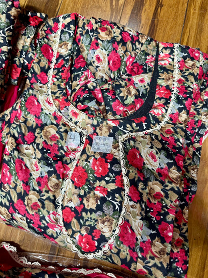 Beautiful Boutique Style Allover Printed Salwar Suit 38/40 D4