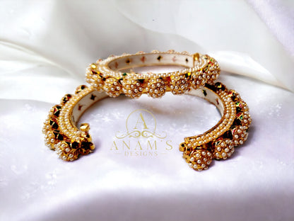 Statement Adjustable Rajwadi/Jaipuri Jadau Kade