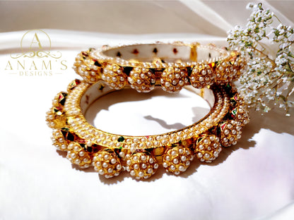 Statement Adjustable Rajwadi/Jaipuri Jadau Kade