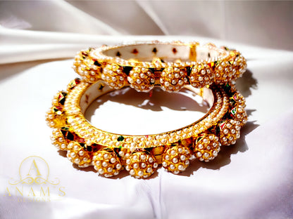 Statement Adjustable Rajwadi/Jaipuri Jadau Kade