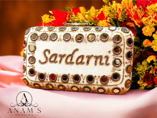 Customized Sardarni Clutch Best Quality image 3