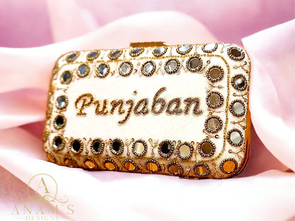 Punjaban Clutch Designer Customized.