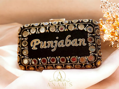 Punjaban Clutch Designer Customized.