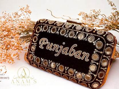Punjaban Clutch Designer Customized.