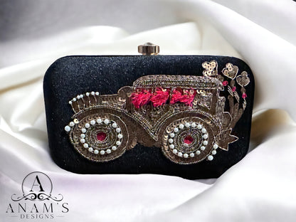 Stylish Doli Car Bridal Clutch