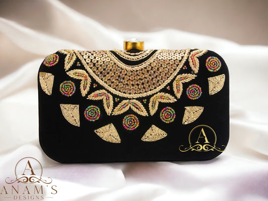 Fancy Velvet Clutch