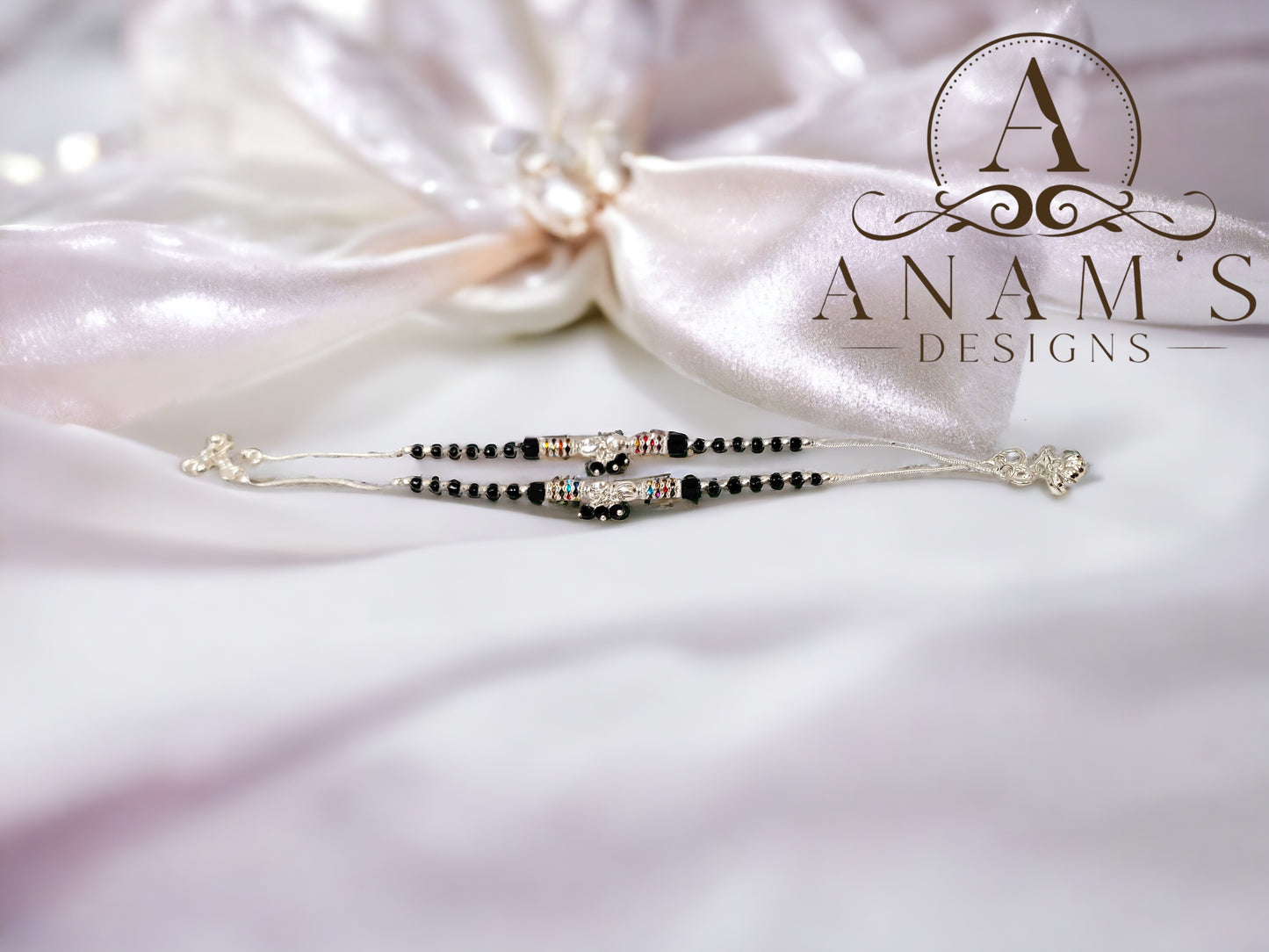 Trendy Silver-Plated Jhanjar (Anklets)