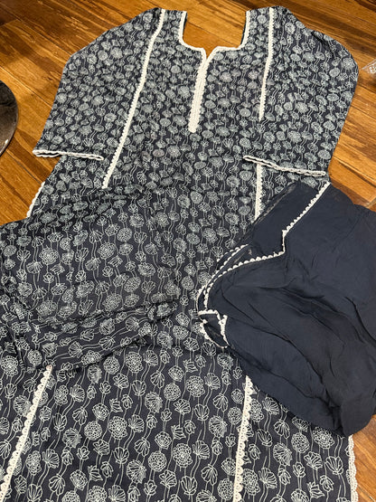 Boutique Style Palazzo Suit