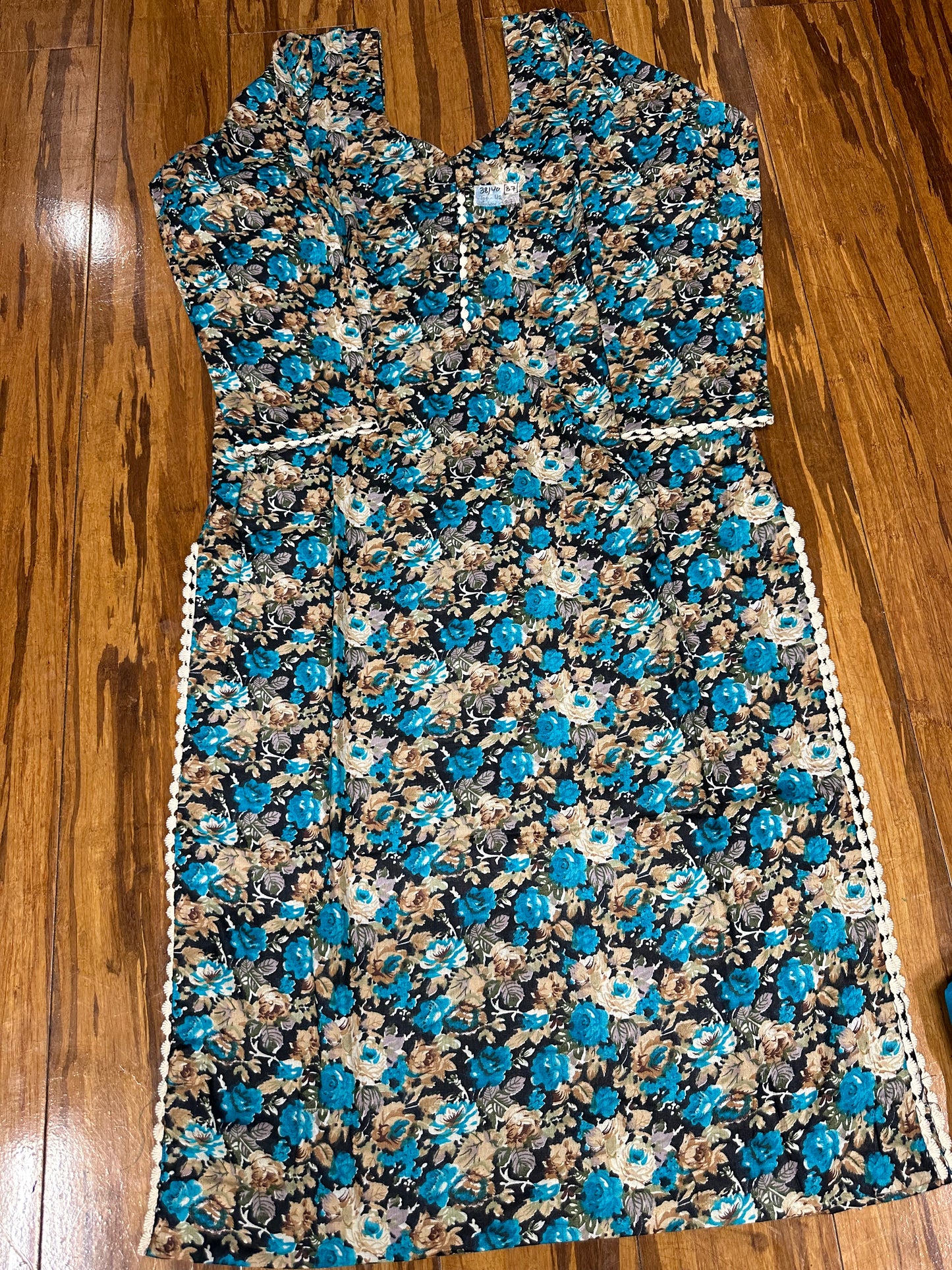 Printed Boutique Designed Allover Salwar Suit Blue (B1-B8)