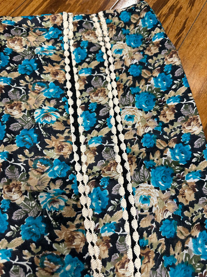 Printed Boutique Designed Allover Salwar Suit Blue (B1-B8)