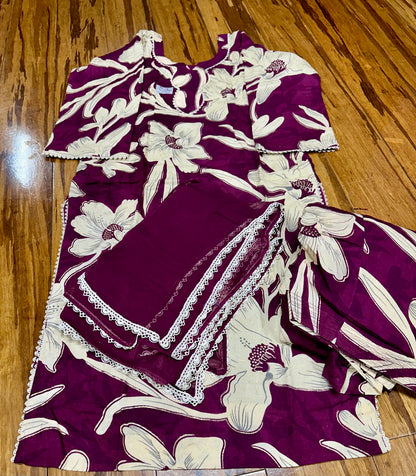 Trending Boutique Design Custom Designed Salwar Suit (Variation Neck Designs)