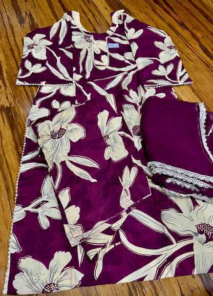 Trending Boutique Design Custom Designed Salwar Suit (Variation Neck Designs)
