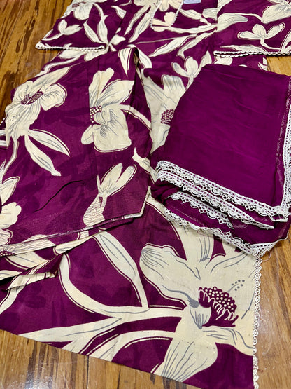 Trending Boutique Design Custom Designed Salwar Suit (Variation Neck Designs)