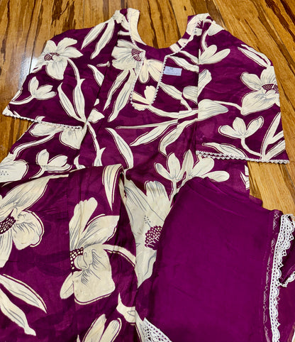 Trending Boutique Design Custom Designed Salwar Suit (Variation Neck Designs)