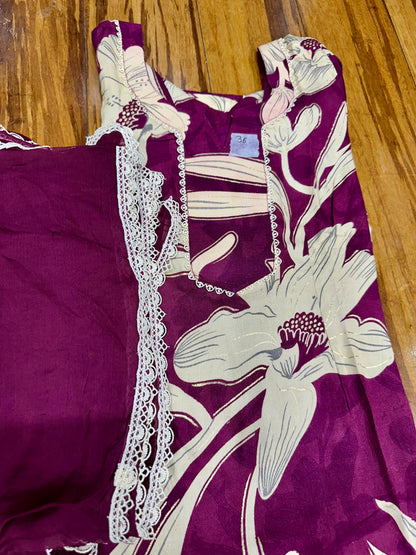 Trending Boutique Design Custom Designed Salwar Suit (Variation Neck Designs)