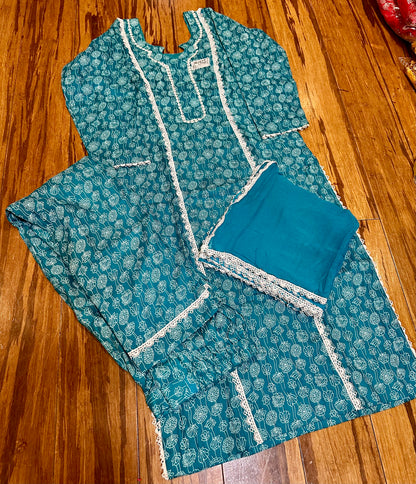 Boutique Style Palazzo Suit