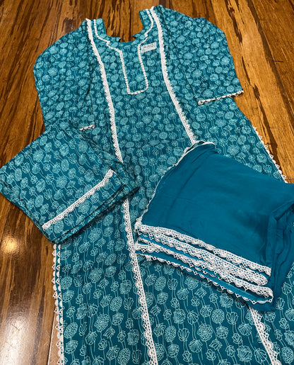 Boutique Style Palazzo Suit