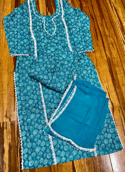 Boutique Style Palazzo Suit