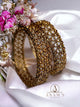 Designer Bangle (Kada) Set [Gold]