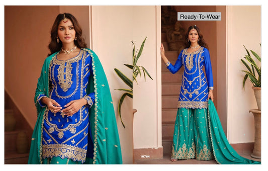 Stylish Pakistani Sharara Suit Size 42/44