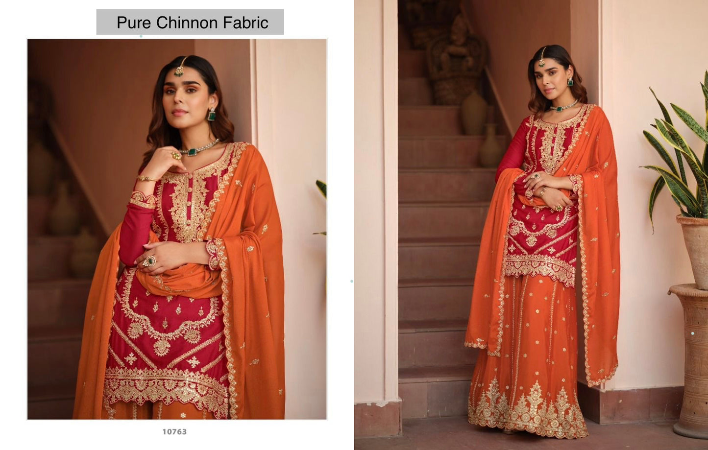Stylish Pakistani Sharara Suit Size 42/44
