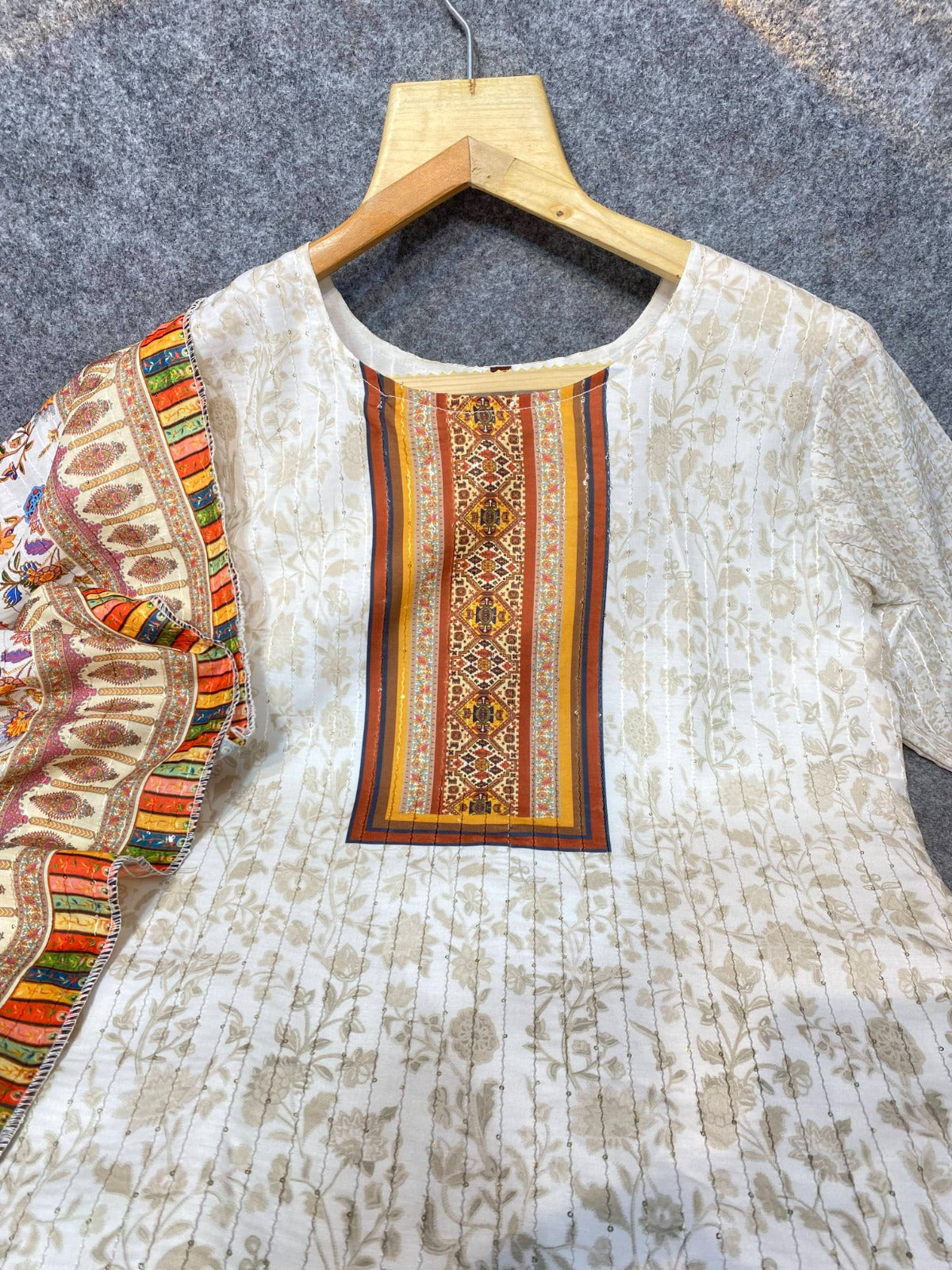 Extremely Soft & Comfortable Summer Kurti With Big Dupatta