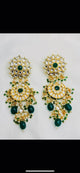 Extremely Lightweight Kundan Earrings