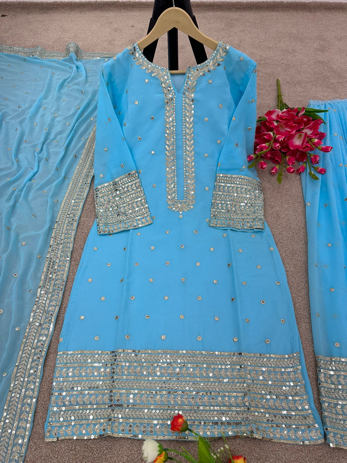 Designer Sharara Suit