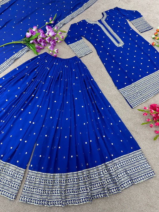Designer Sharara Suit image 3