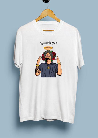 “Signed To God” Sidhu Moosewala T-Shirt
