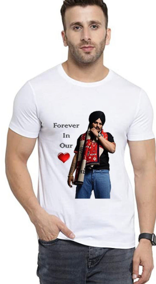 Sidhu Moosewala “Forever in our Heart” T-Shirt