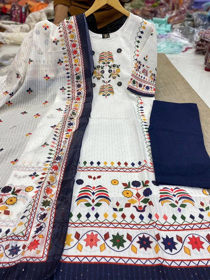 3pcs Summer Kurti Set Size3XL(46)